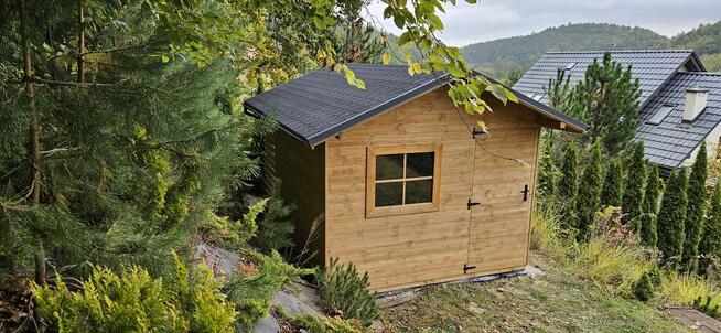 Domek ogrodowy Domek narzędziowy drewutnia