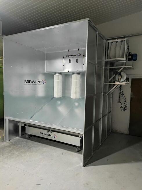 Kabina do malowania proszkowego na wymiar