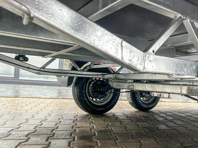 Przyczepa ciężarowa 2 osie burty towarowa platforma OKAZJA