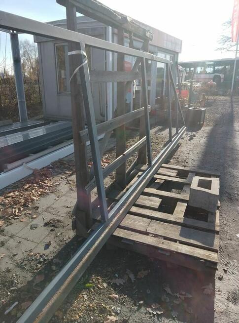 Ramiak bramy przesuwnej z demontażu