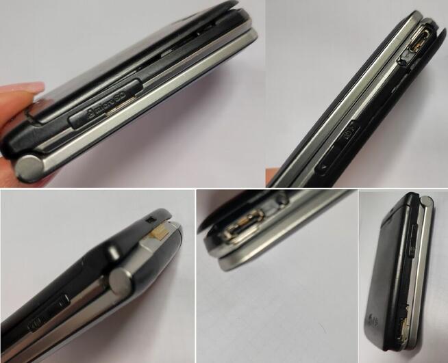 stary sprawny telefon komórkowy LG z klapką GB220 kolekcjon