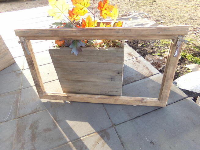 Rama okienna lustro aranżacja wnętrz obraz okno loft 93x54