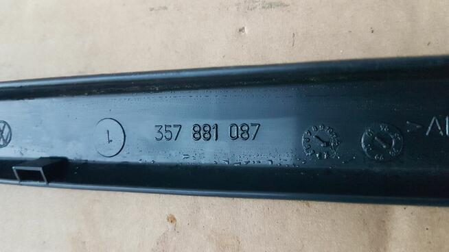 SEAT IBIZA II 6K ZAŚLEPKA SZYNY FOTELA 357881087