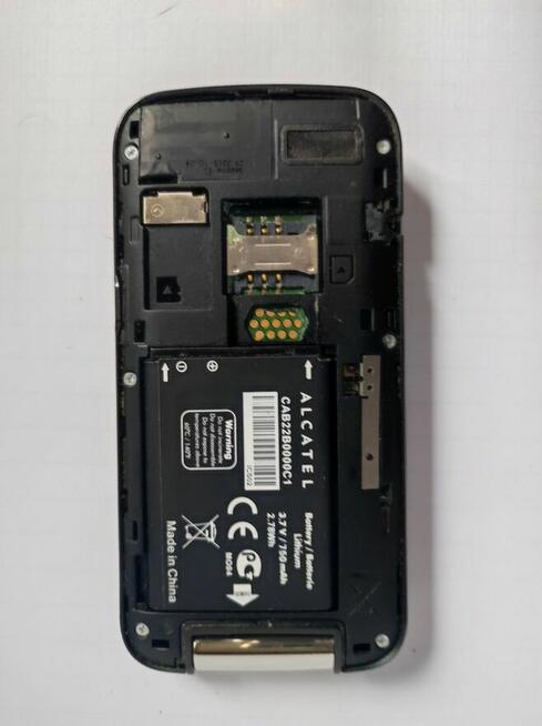 telefon komórkowy ponadczasowy Alcatel One Touch 2010X z kl