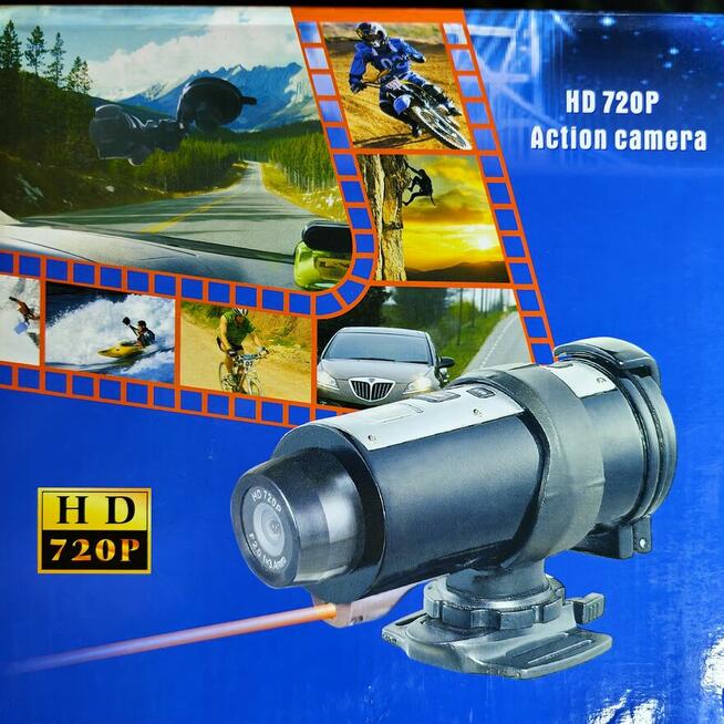 Profesjonalna Kamera Sportowa POSEJDON HD 720P