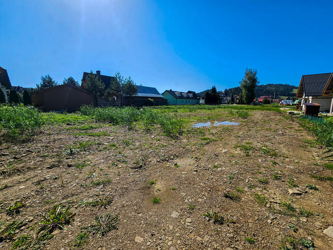 Trzy działki budowlane w Niedzicy.