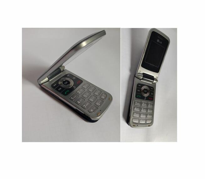 stary sprawny telefon komórkowy LG z klapką GB220 kolekcjon