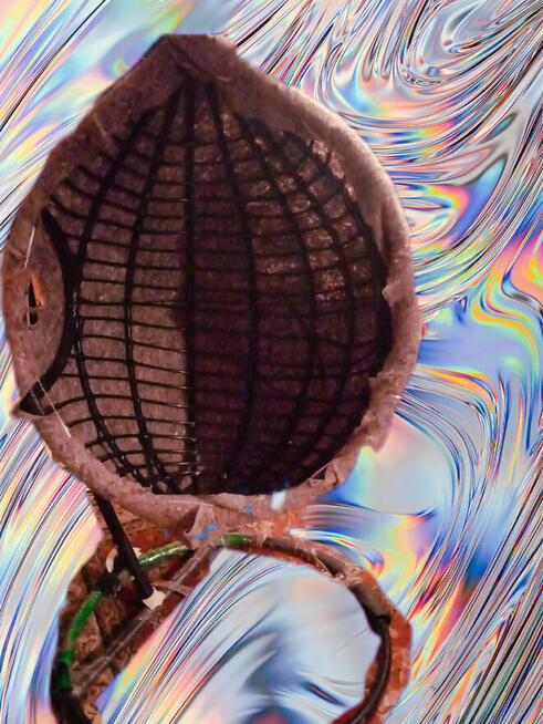 Huśtawka ogrodowa metalowa