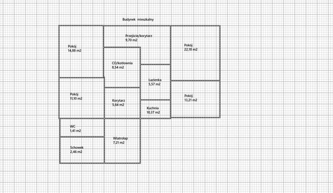 Dom z budynkami gospodarczymi