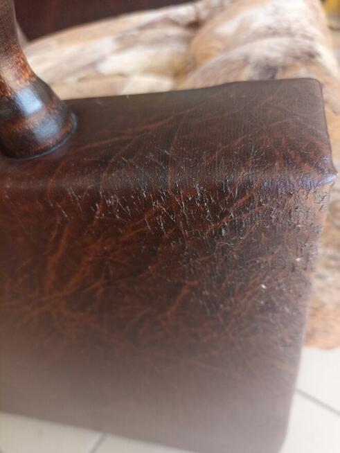 Wygodne fotele -2szt+pufa