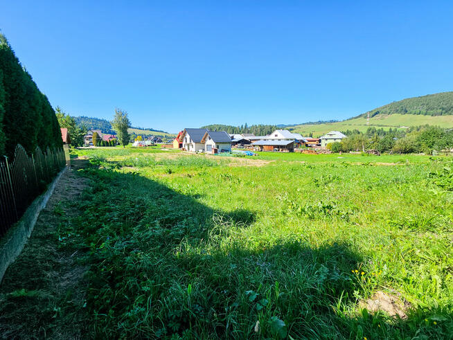 Trzy działki budowlane w Niedzicy.