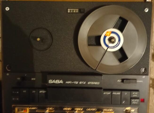 Magnetofon HI FI Saba TG 574
