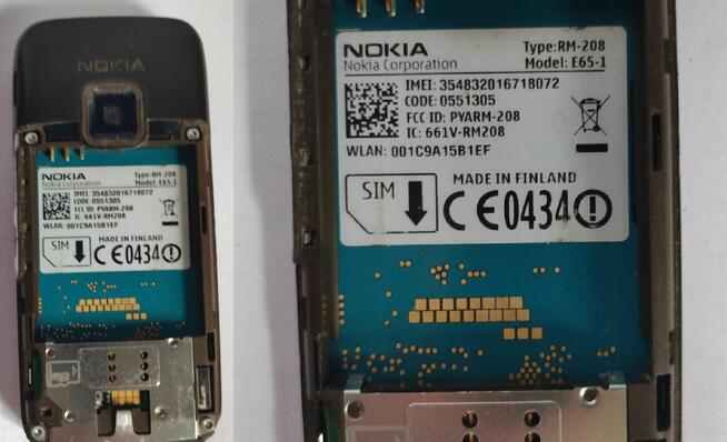 Nokia E65-1 Telefon komórkowy wysuwany vintage retro kolekcj