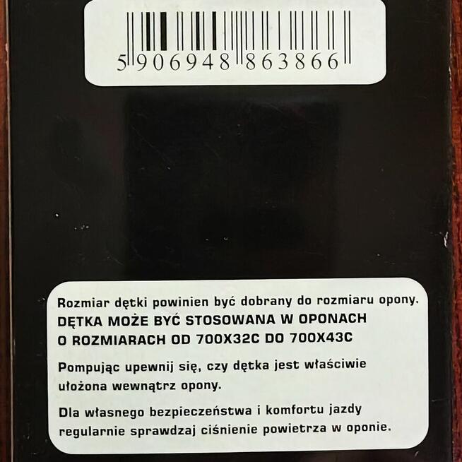 Dętka Accent 700x32-43C DV 35mm