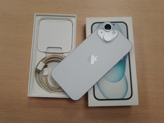 Syndyk sprzeda iPhone 15 128GB Blue