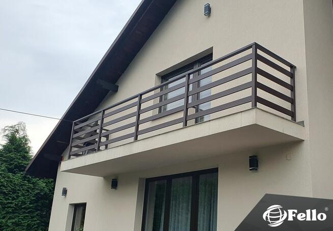 Balustrada aluminiowa ALUBASIC RAL