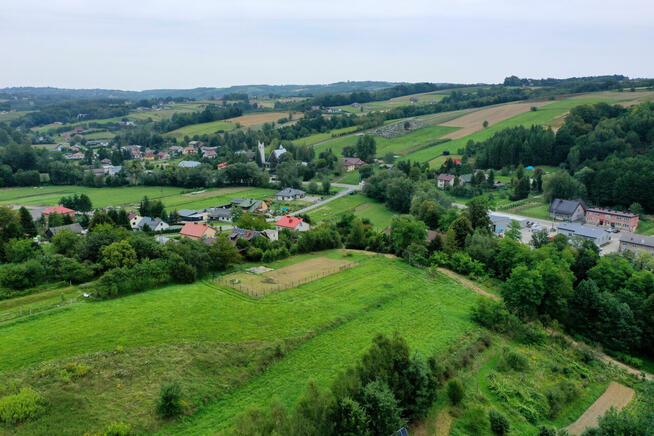 Działka budowlana 21ar z warunkami zabudowy na dom