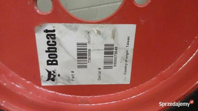 Koło opona pełna solid 5.70-12 Bobcat S70 wózek widłowy