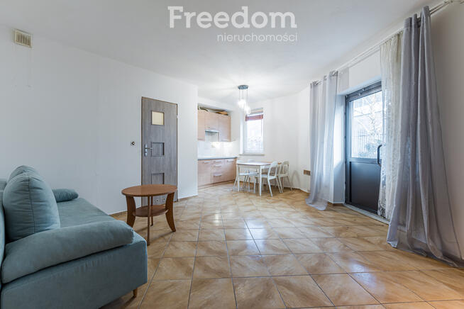 Umeblowany lokal 28 m² z wyjściem na ogród