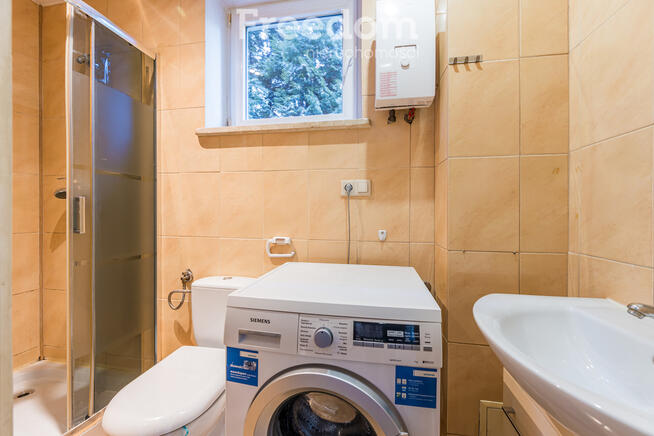 Umeblowany lokal 28 m² z wyjściem na ogród