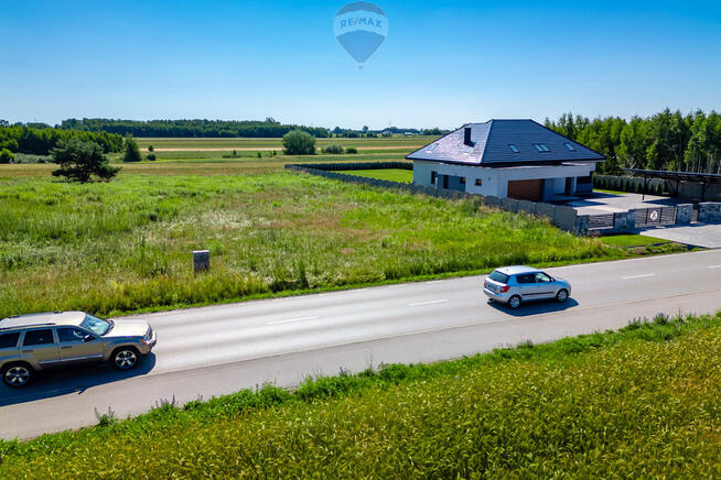 Działka 2133 m² Wola Rakowa, asfalt, media, cicha