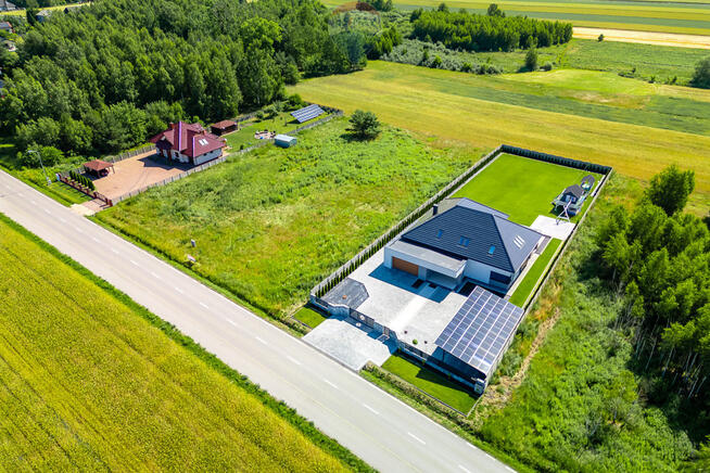 Działka 2133 m² Wola Rakowa, asfalt, media, cicha