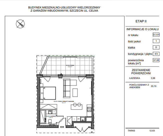 Nowe mieszkanie > piękna lokalizacja > 36,90 m2
