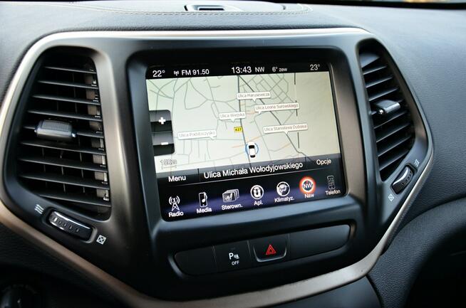 Jeep Cherokee 2.0 JTD 140KM Navi! Skóra! Serwis! Zobacz Warto!!!