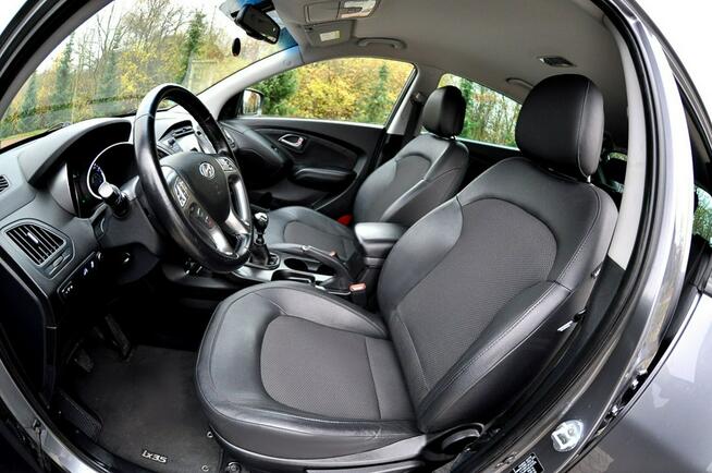 Hyundai ix35 LiFT 1,7CRDi 115Km Ledy Duża Navi Kamera Skóra Grzana Full Opcja