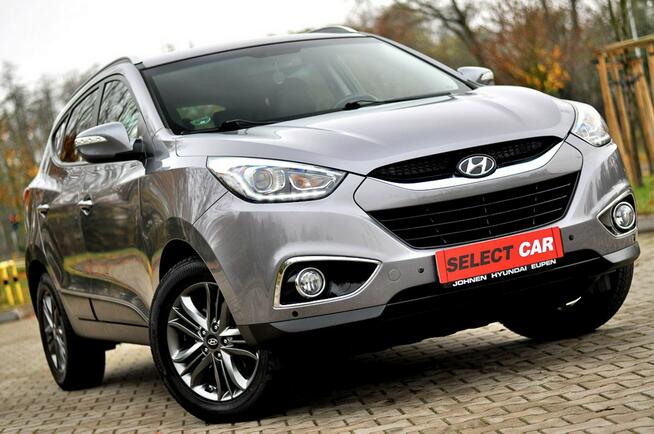 Hyundai ix35 LiFT 1,7CRDi 115Km Ledy Duża Navi Kamera Skóra Grzana Full Opcja