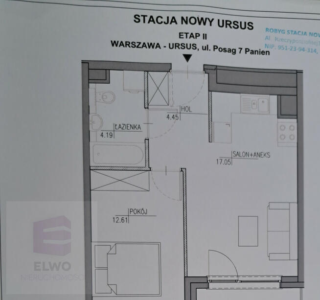 Mieszkanie Warszawa gm. Ursus Ursus, Edwarda Habicha