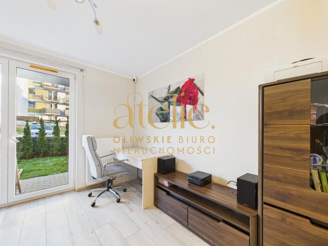 Poranki wśród zieleni parter z ogródkiem w Gdańsku