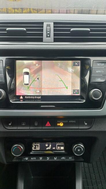 Škoda Fabia Kamera cofania Climatronik Kier.wielof. KeyLess Grz.fotele 27 netto FV