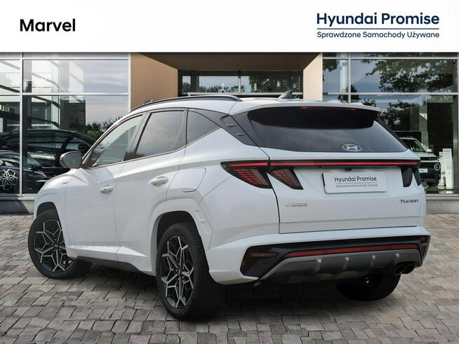 Hyundai Tucson 1.6 T-GDI 150 KM 2WD DCT N-Line, Elektryczna klapa, biała perła