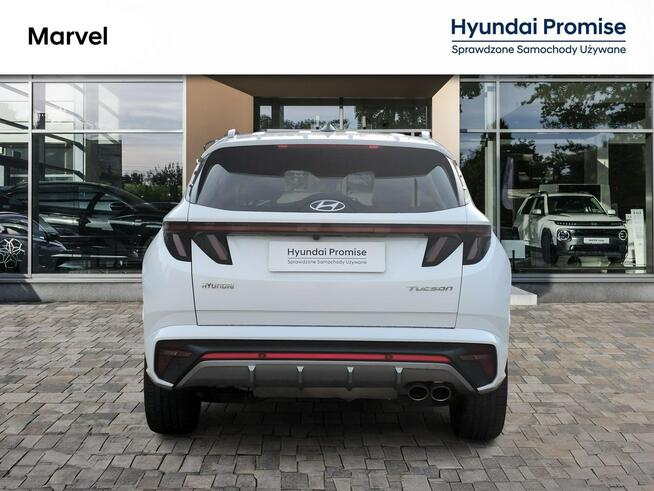 Hyundai Tucson 1.6 T-GDI 150 KM 2WD DCT N-Line, Elektryczna klapa, biała perła