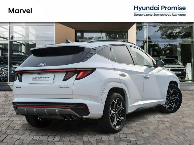 Hyundai Tucson 1.6 T-GDI 150 KM 2WD DCT N-Line, Elektryczna klapa, biała perła