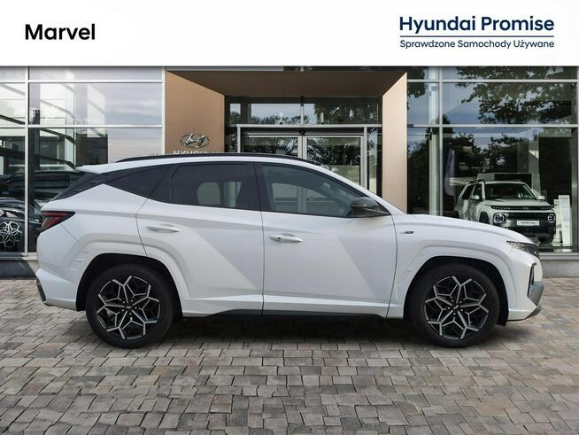 Hyundai Tucson 1.6 T-GDI 150 KM 2WD DCT N-Line, Elektryczna klapa, biała perła