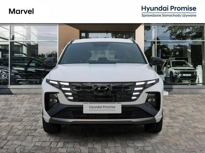 Hyundai Tucson 1.6 T-GDI 150 KM 2WD DCT N-Line, Elektryczna klapa, biała perła