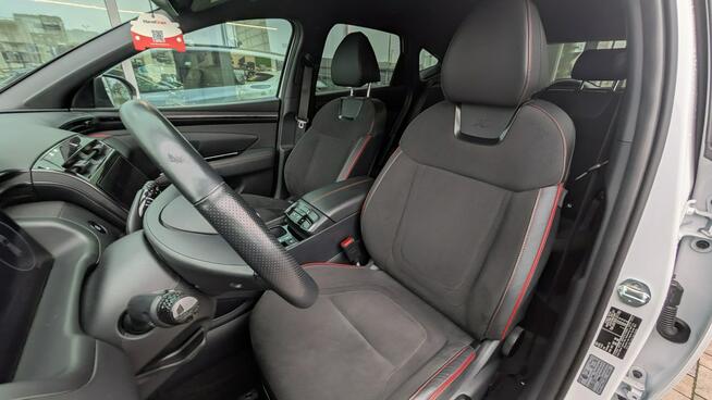 Hyundai Tucson 1.6 T-GDI 150 KM 2WD DCT N-Line, Elektryczna klapa, biała perła