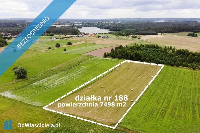 Mazury!!Stare Juchy .Działka 7500m- 37 złm2-
