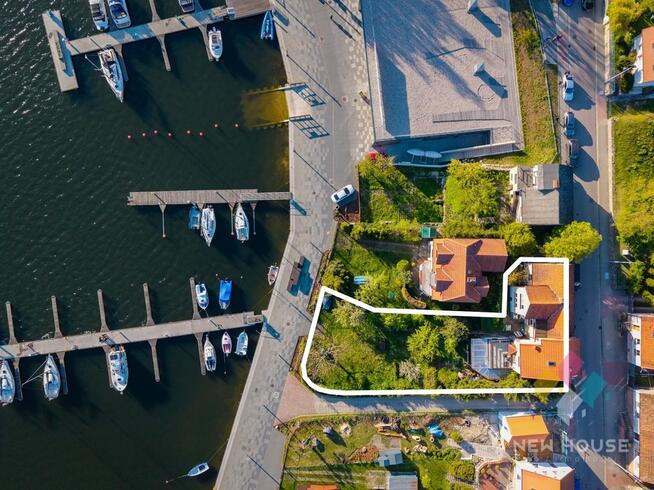 Mikołajki, promenada z dojściem do jeziora, marina