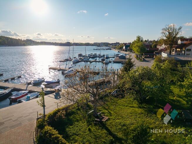 Mikołajki, promenada z dojściem do jeziora, marina