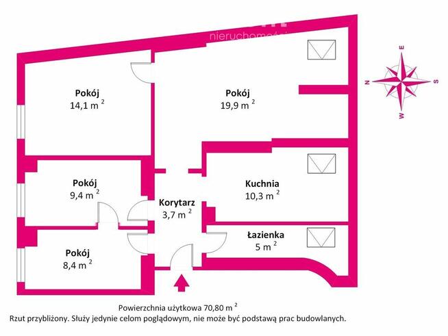 Klimatyczne 4 pokojowe mieszkanie w sercu Wildy.