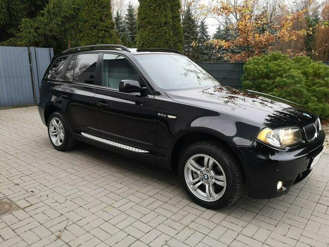 BMW X3 2.0 D 150KM Klimatronic Tempomat Nawi Skóra M- Pakiet 4x4 ALU 17