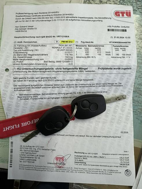 Renault Kangoo 1.6MPi-87km-Serwisowany-Bezwypadkowy-2-Właściciel-Klimatyzacja-Alufelg