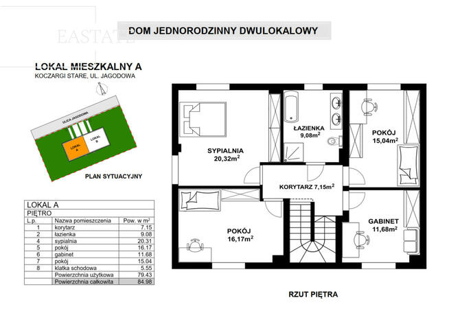 Dom Koczargi Stare gm. Stare Babice, Jagodowa