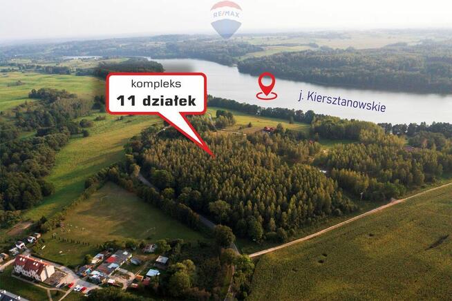 Mazury-uzbrojone działki pod zabudowę rekreacyjną.