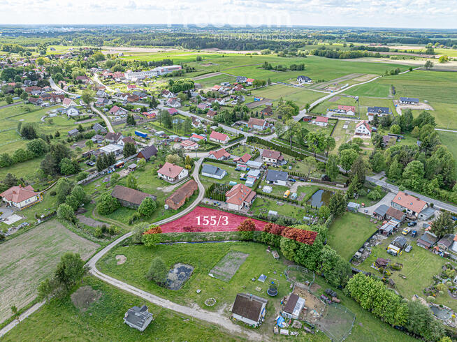 Działka 1700m2 z WZ na Dom - Łączno, gmina Morąg