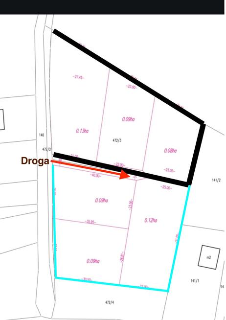 Działka rolna Popowice gm. Stary Sącz