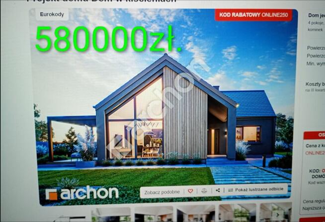 2 DOMY DO SPRZEDANIA SZOPINEK przy asfalcie